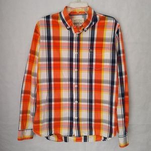 Aeropostale Shirt Size M Long Sleeve Button Down
